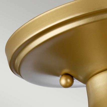 Quoizel - Iluminação de teto para casa de banho DUBLIN 1xE27/40W/230V IP44 dourado