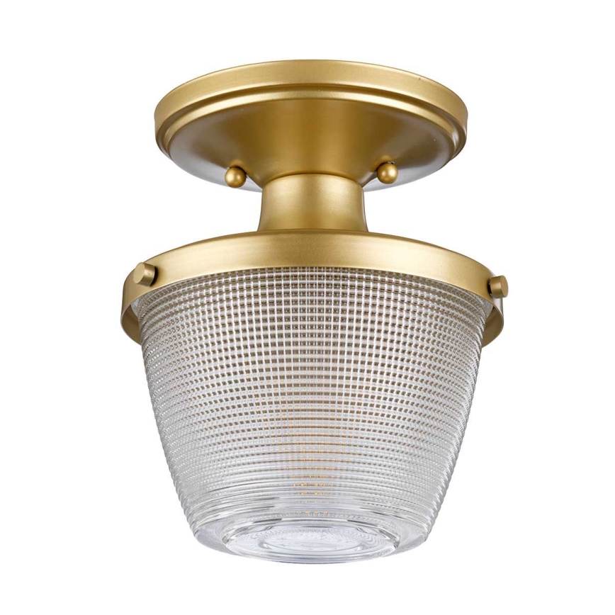 Quoizel - Iluminação de teto para casa de banho DUBLIN 1xE27/40W/230V IP44 dourado