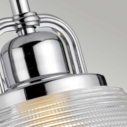 Quoizel - Iluminação de parede para casa de banho LED DUBLIN 1xG9/3W/230V IP44 cromado brilhante