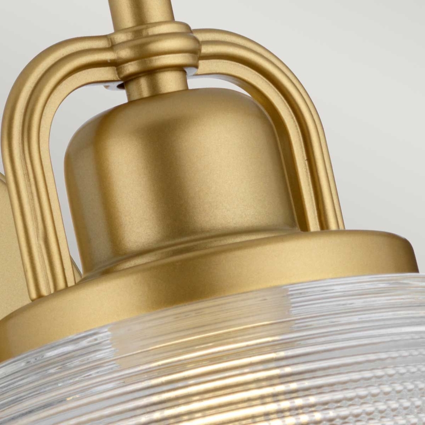 Quoizel - Iluminação de parede para casa de banho LED DUBLIN 1xG9/3W/230V IP44 dourado