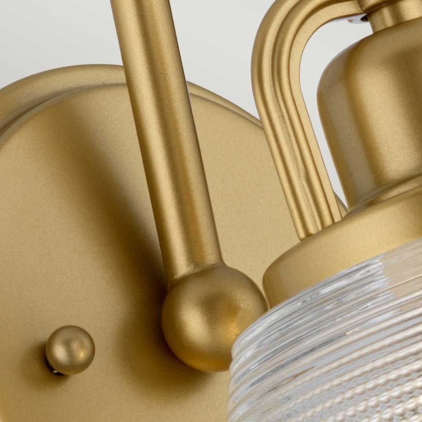 Quoizel - Iluminação de parede para casa de banho LED DUBLIN 1xG9/3W/230V IP44 dourado