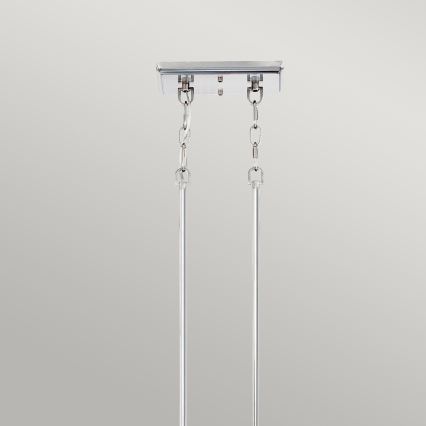 Quoizel - Candeeiro suspenso EMERY 3xE27/100W/230V cromado brilhante