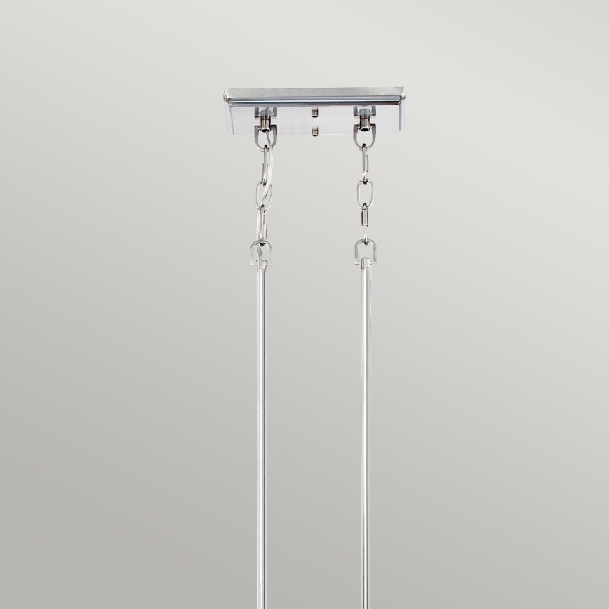Quoizel - Candeeiro suspenso EMERY 3xE27/100W/230V cromado brilhante
