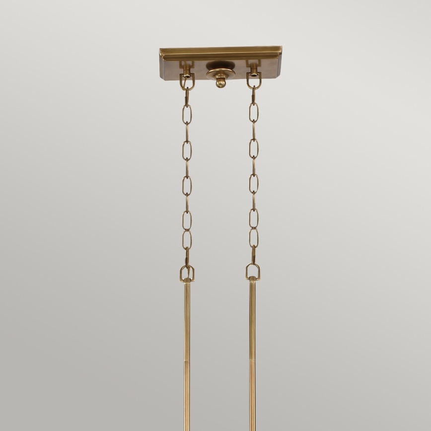 Quoizel - Candelabro suspenso EMERY 3xE27/100W/230V latão