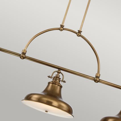 Quoizel - Candelabro suspenso EMERY 3xE27/100W/230V latão