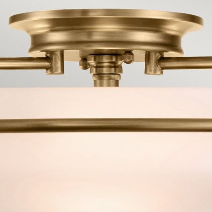 Quoizel - Candeeiro de tecto GRIFFIN 3xE27/60W/230V bronze