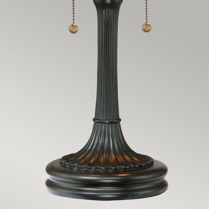 Quoizel - Candeeiro de mesa Tiffany KAMI 2xE27/60W/230V
