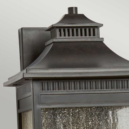 Quoizel - Iluminação de parede exterior LIVINGSTON 2xE14/40W/230V IP44