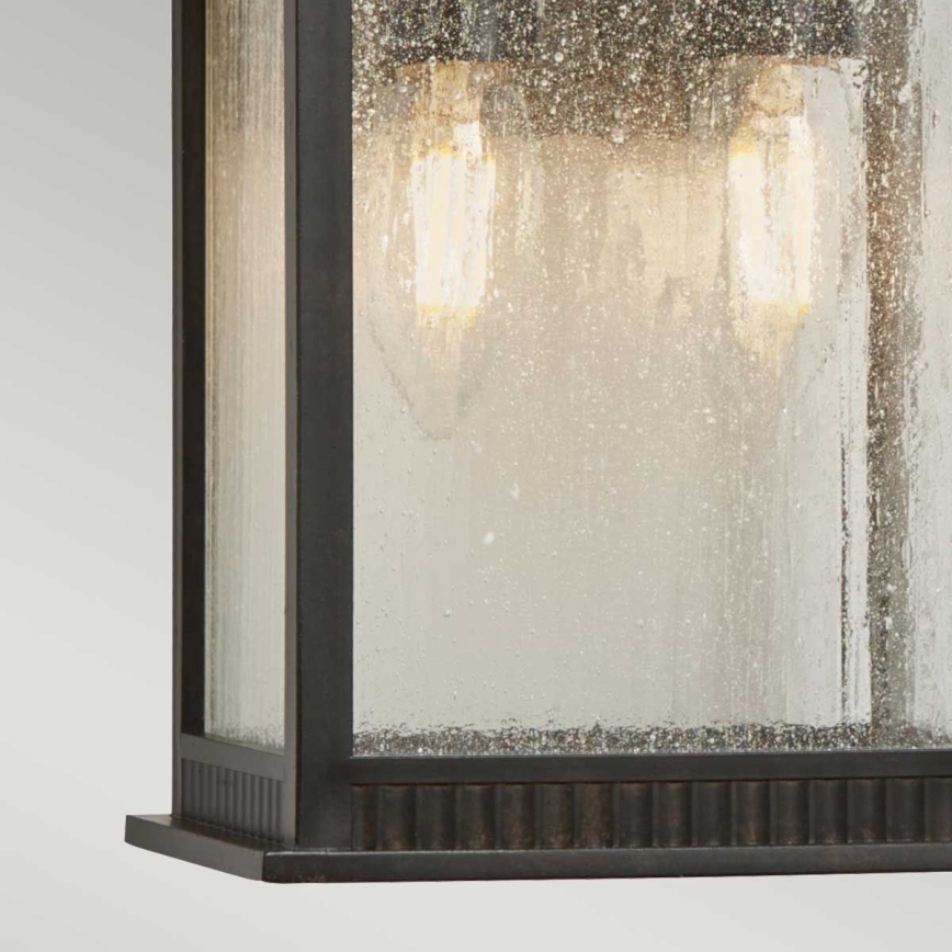Quoizel - Iluminação de parede exterior LIVINGSTON 2xE14/40W/230V IP44