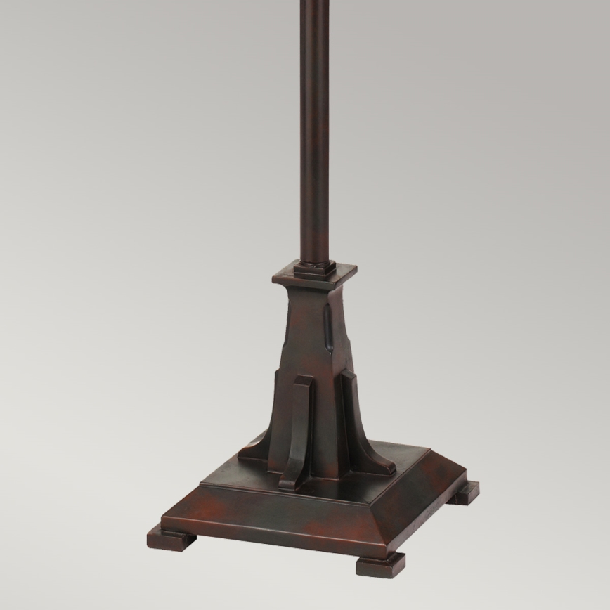 Quoizel - Candeeiro de pé Tiffany MAYBECK 2xE27/60W/230V