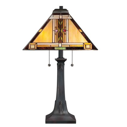 Quoizel - Candeeiro de mesa NAVAJO 2xE27/60W/230V