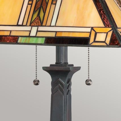 Quoizel - Candeeiro de mesa NAVAJO 2xE27/60W/230V