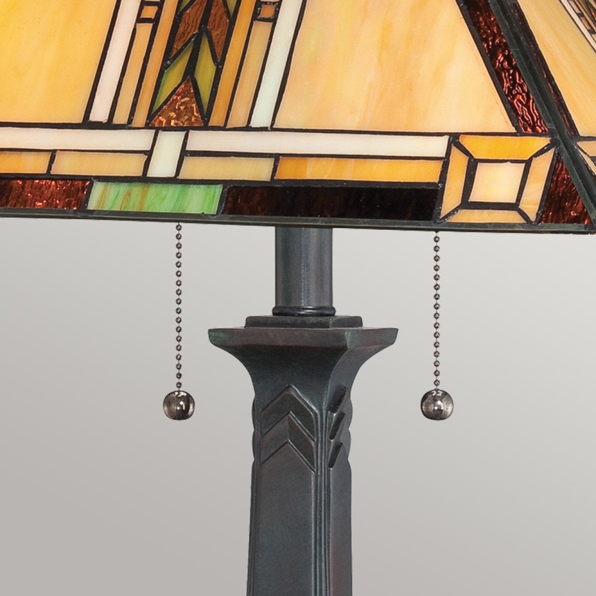 Quoizel - Candeeiro de mesa NAVAJO 2xE27/60W/230V