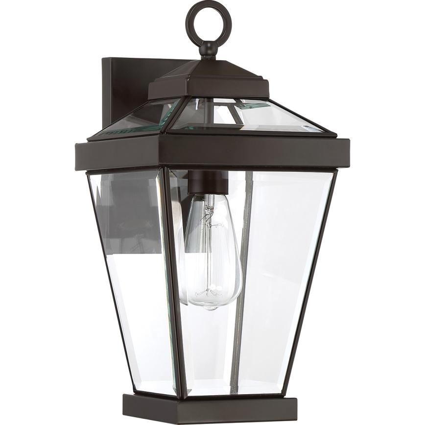 Quoizel - Iluminação de parede exterior RAVINE 1xE27/60W/230V IP44 castanho