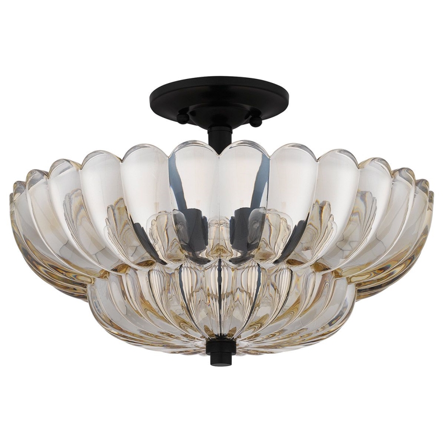 Quoizel - Iluminação de teto WHITECAP 4xE14/40W/230V diâmetro 39,5 cm