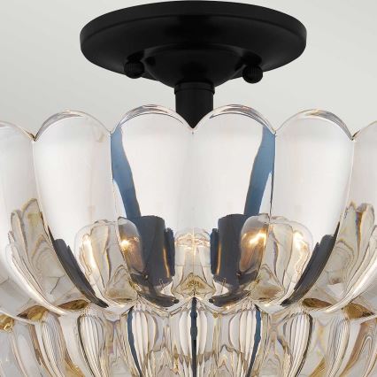 Quoizel - Iluminação de teto WHITECAP 4xE14/40W/230V diâmetro 39,5 cm