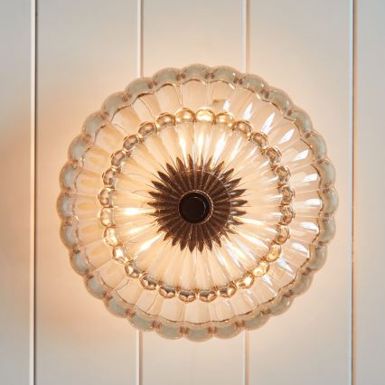 Quoizel - Iluminação de teto WHITECAP 3xE14/40W/230V diâmetro 29,7 cm
