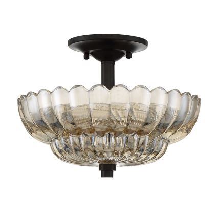 Quoizel - Iluminação de teto WHITECAP 3xE14/40W/230V diâmetro 29,7 cm