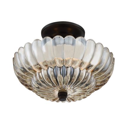 Quoizel - Iluminação de teto WHITECAP 3xE14/40W/230V diâmetro 29,7 cm
