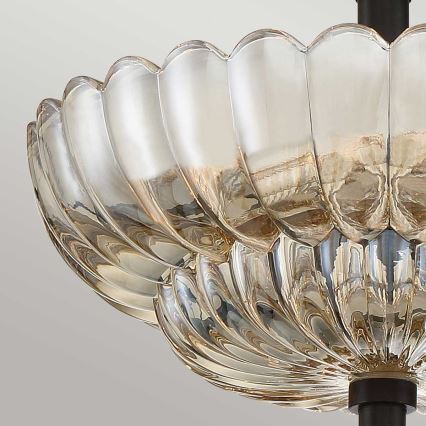 Quoizel - Iluminação de teto WHITECAP 3xE14/40W/230V diâmetro 29,7 cm