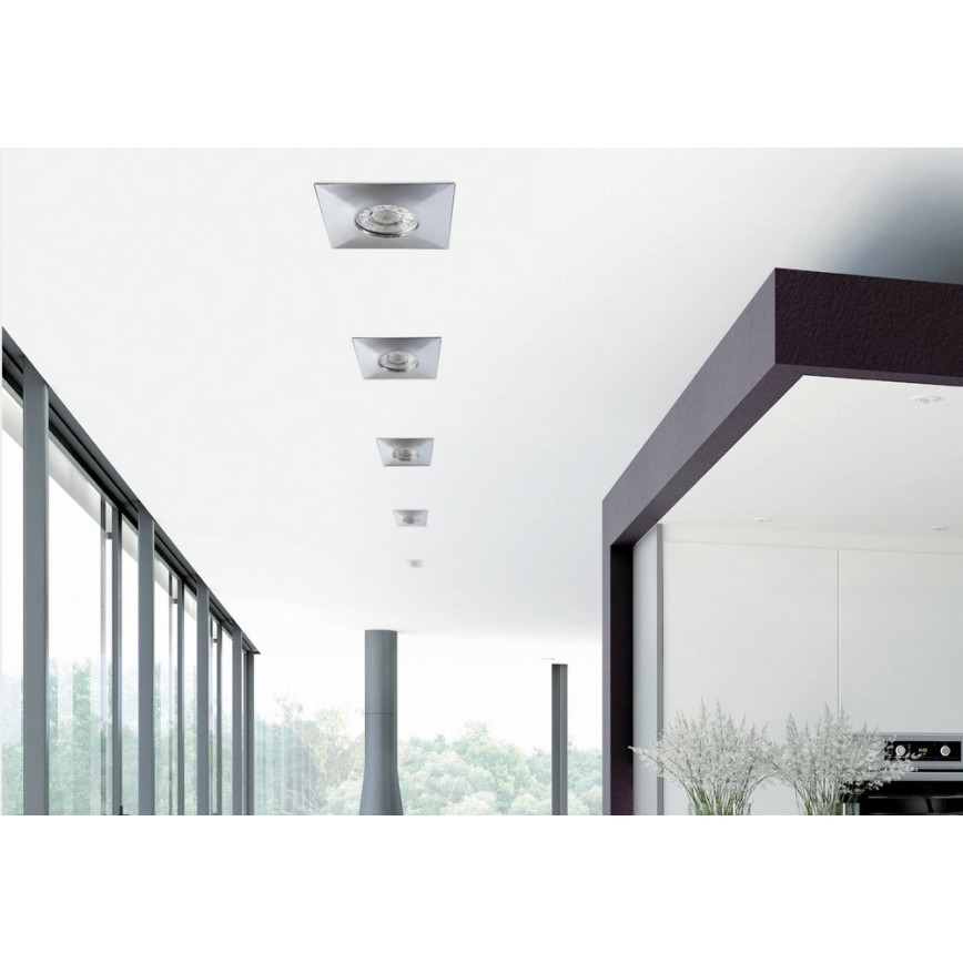 Rabalux - CONJUNTO 3xLED Foco de encastrar de casa de banho 3xLED/4W/230V IP44