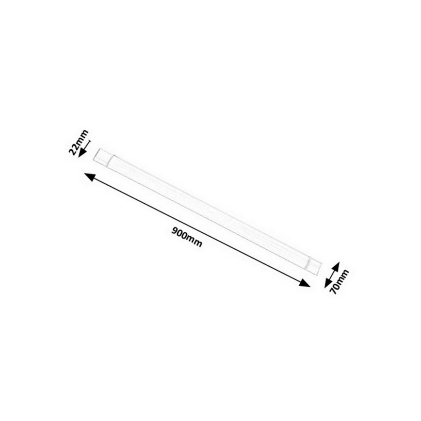 Rabalux - Luz de fundo de armário de cozinha LED LED/30W/230V