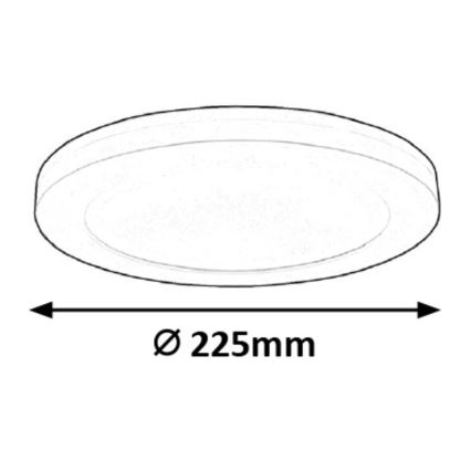 Rabalux - Painel LED LED/18W/230V 23 cm