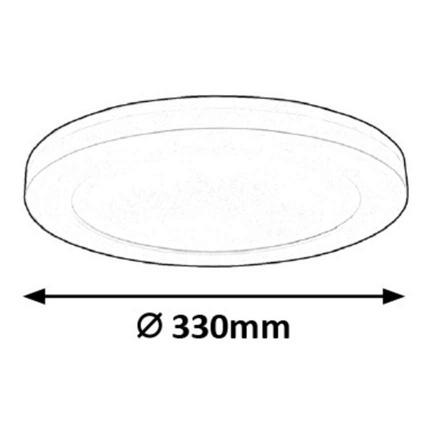 Rabalux - Painel LED LED/30W/230V 33 cm