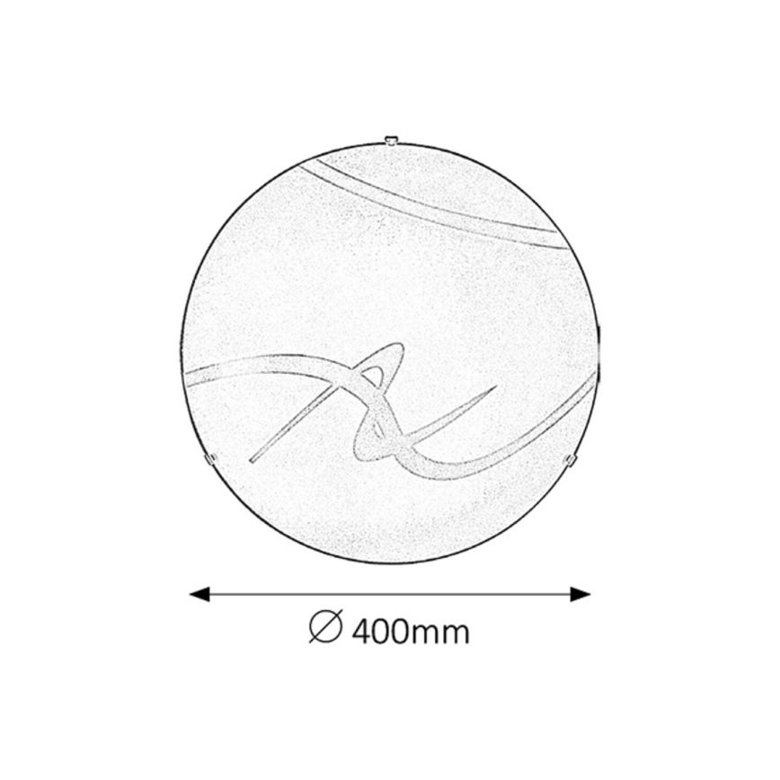 Rabalux - Luz de teto 2xE27/60W/230V