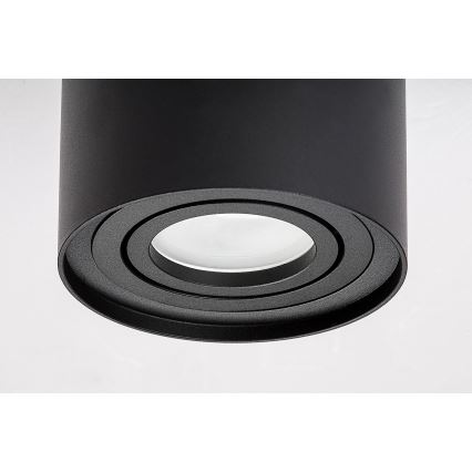 Rabalux - Foco 1xGU10/42W/230V preto