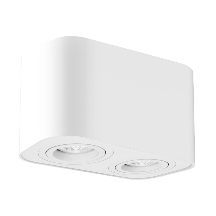 Rabalux - Foco 2xGU10/42W/230V branco