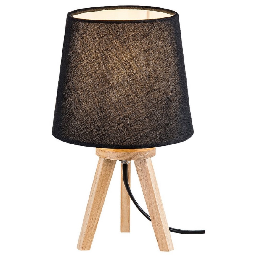 Rabalux - Candeeiro de mesa 1xE14/25W/230V preto