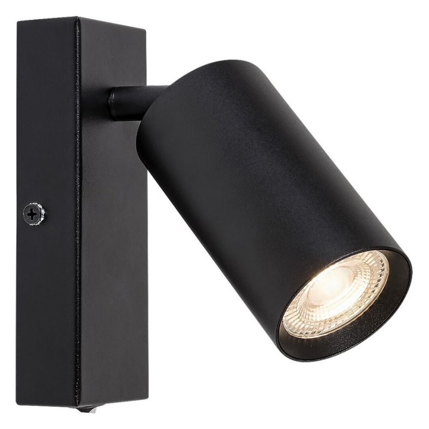 Rabalux - Foco de parede 1xGU10/25W/230V preto