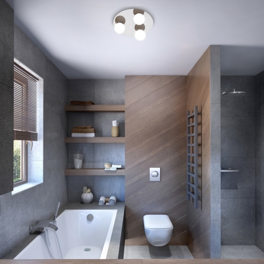 Iluminação de teto de casa de banho BECCA 3xG9/28W/230V IP44