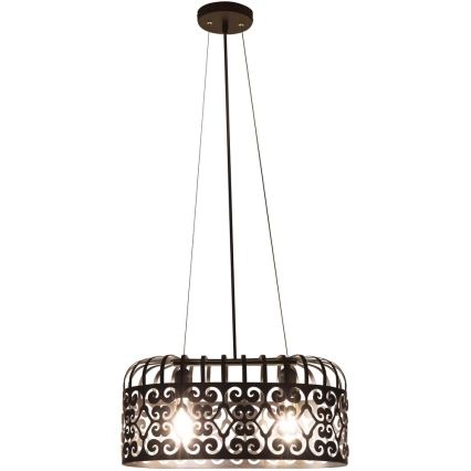 Rabalux - Candelabro 2xE27/60W/230V preto antigo