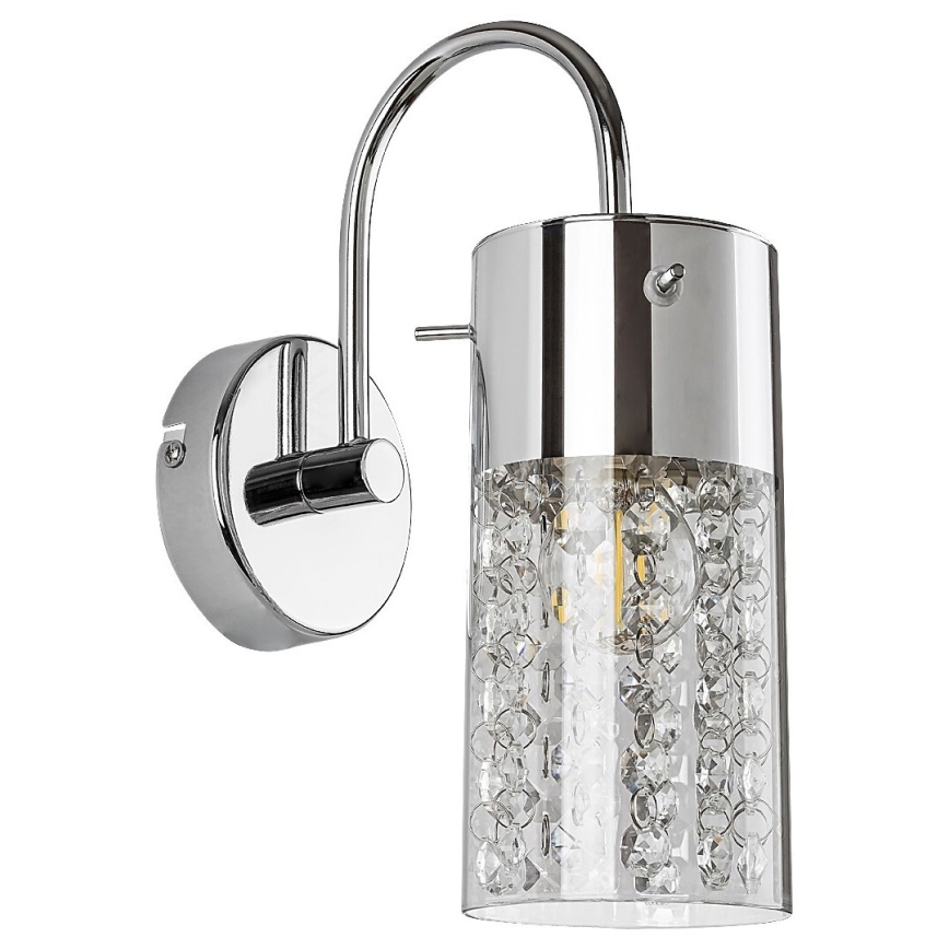 Rabalux - Iluminação de parede de casa de banho 1xE14/40W/230V IP44 cromado brilhante
