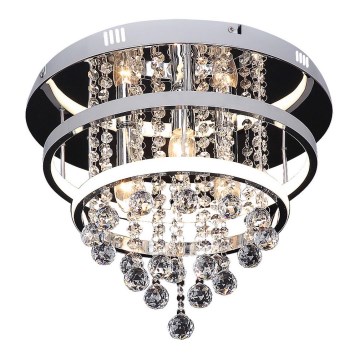 Rabalux 2237 - Candelabro integrado de cristal PALLAS LED/32W/230V + 3xE14/40W