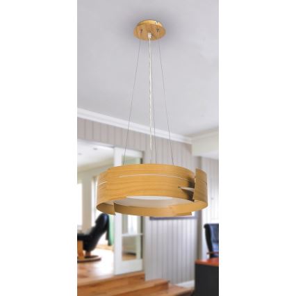 Rabalux 2245 - Candelabro BERBERA 3xE27/60W/230V faia