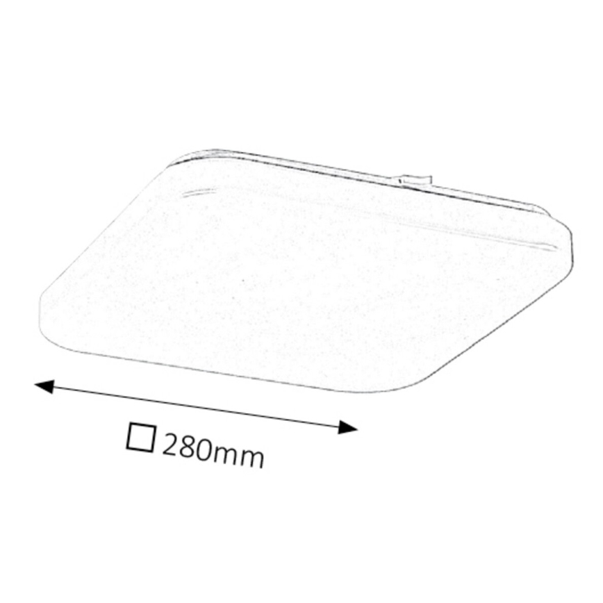 Rabalux - Luz de teto LED 1xLED/20W/230V