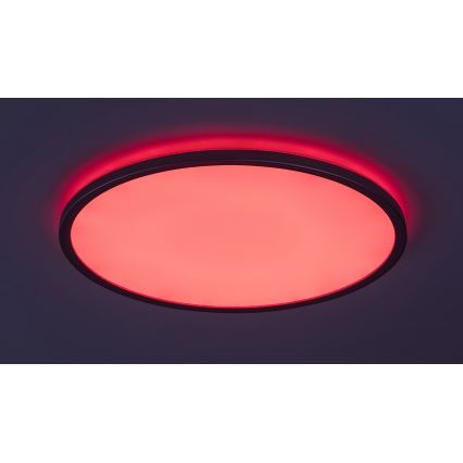 Rabalux - Iluminação de teto LED RGB com regulação LED/22W/230V Wi-Fi Tuya + comando