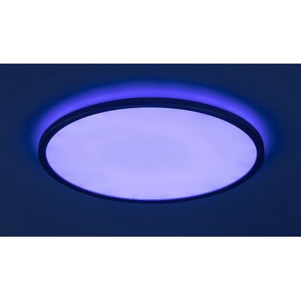 Rabalux - Iluminação de teto LED RGB com regulação LED/22W/230V Wi-Fi Tuya + comando
