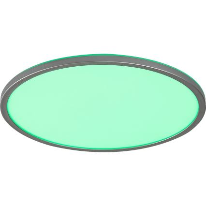 Rabalux - Iluminação de teto LED RGB com regulação LED/22W/230V Wi-Fi Tuya + comando