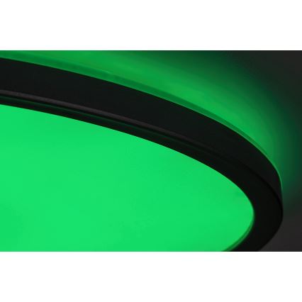 Rabalux - Iluminação de teto LED RGB com regulação LED/22W/230V Wi-Fi Tuya + comando