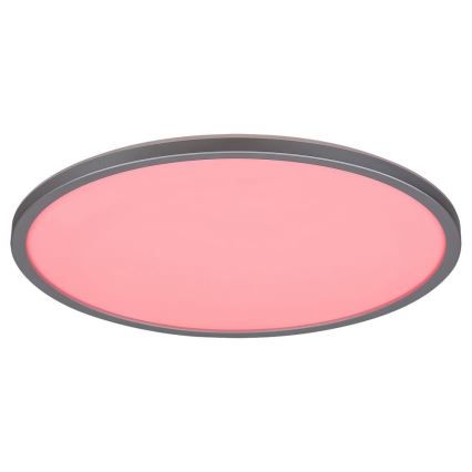 Rabalux - Iluminação de teto LED RGB com regulação LED/22W/230V Wi-Fi Tuya + comando