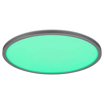 Rabalux - Iluminação de teto LED RGB com regulação LED/22W/230V Wi-Fi Tuya + comando