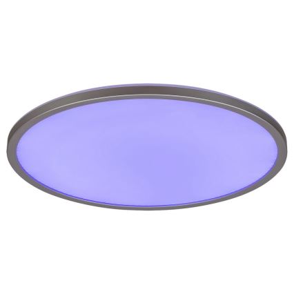Rabalux - Iluminação de teto LED RGB com regulação LED/22W/230V Wi-Fi Tuya + comando