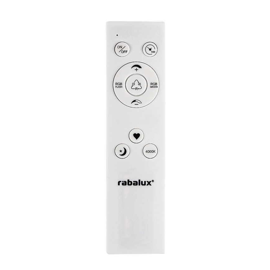 Rabalux - Plafon LED RGB regulável LED/22W/230V Wi-Fi Tuya + controlo remoto