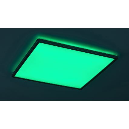 Rabalux - Iluminação de teto LED RGB com regulação LED/22W/230V Wi-Fi Tuya + comando