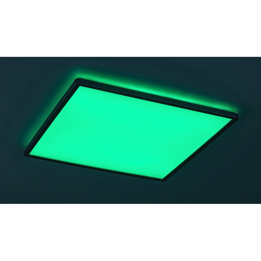 Rabalux - Iluminação de teto LED RGB com regulação LED/22W/230V Wi-Fi Tuya + comando