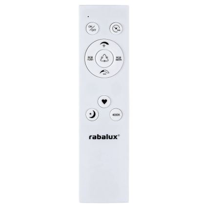 Rabalux - Iluminação de teto LED RGB com regulação LED/22W/230V Wi-Fi Tuya + comando